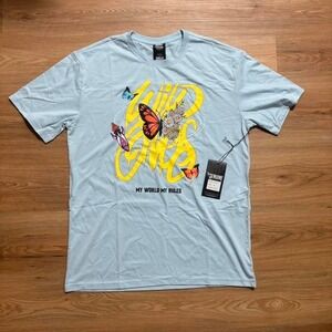 Genuine Wild Ones Graphic Tee – Light Blue – Size XL (New With Tags)